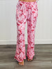 Red/Pink Bow Printed Pajama Pants (Reg.)