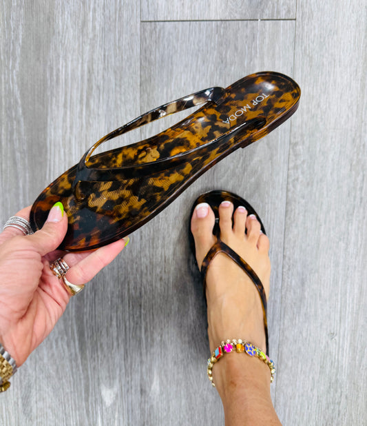 Tortoise Everyday Easy Jelly Sandals