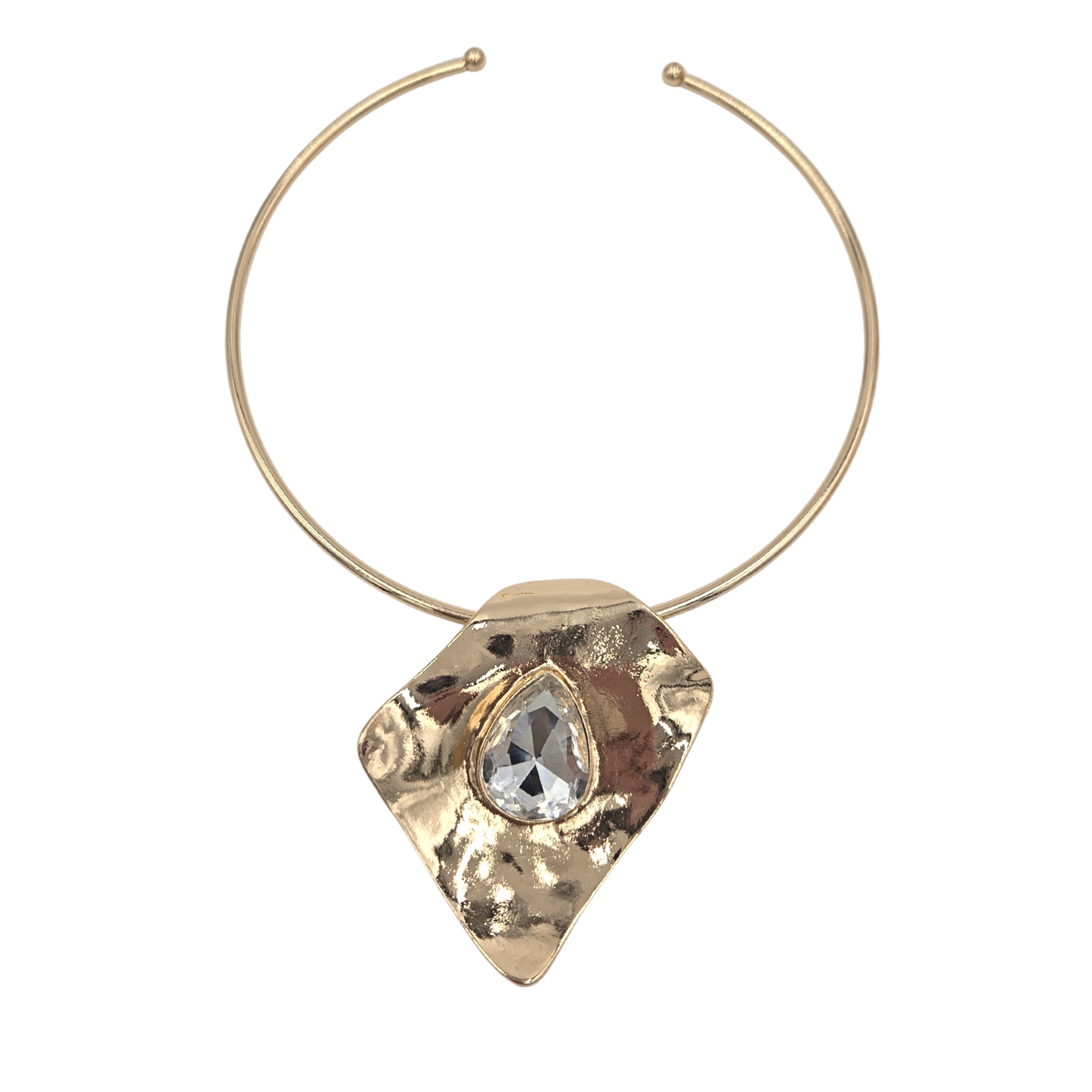 Geometric Jeweled Collar Necklace