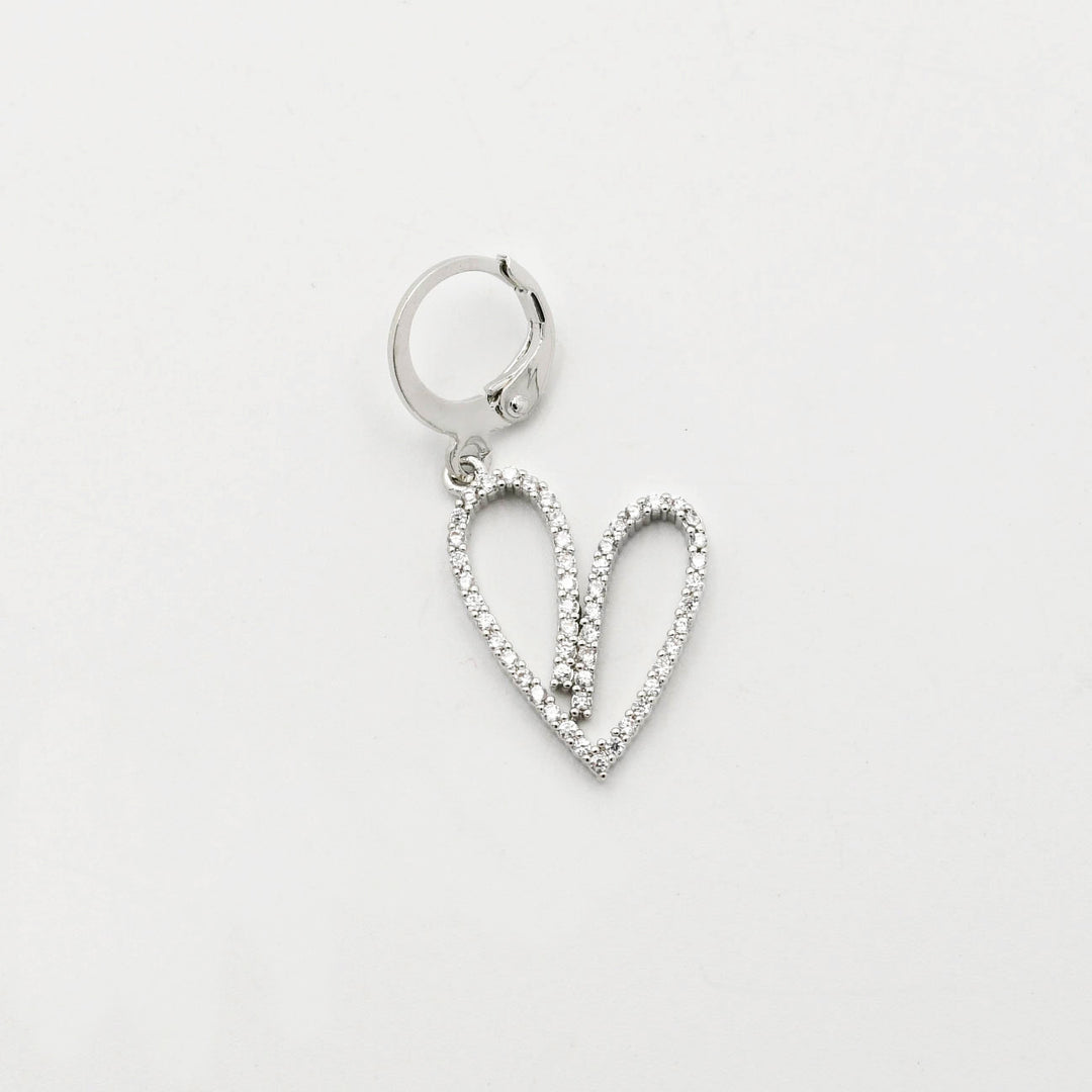 TJ - Heart Tracing Charm (G/S)