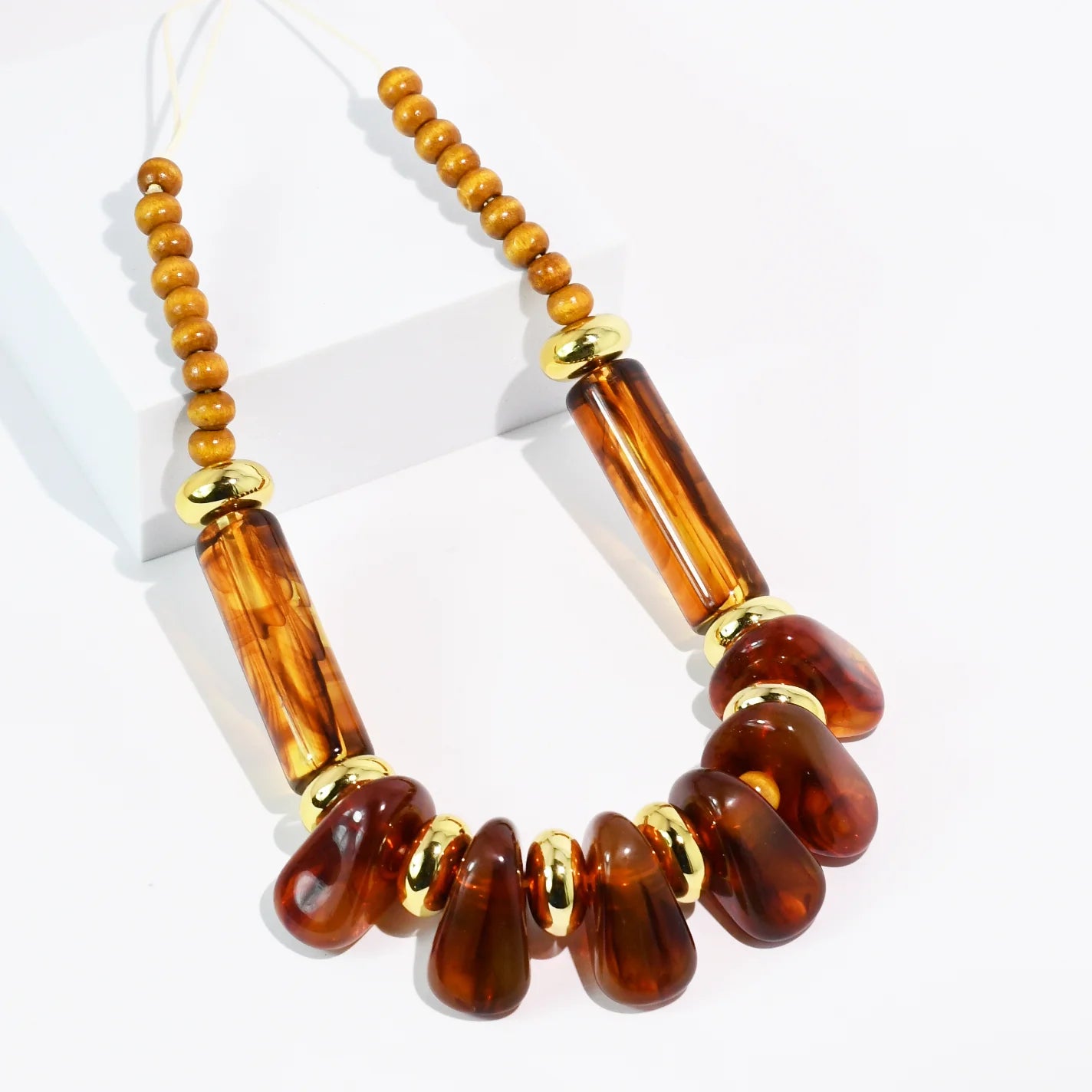 TJ - Amber Muse Necklace