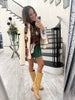 Cream Nutcracker Bow Quilted Jacket (Reg.)
