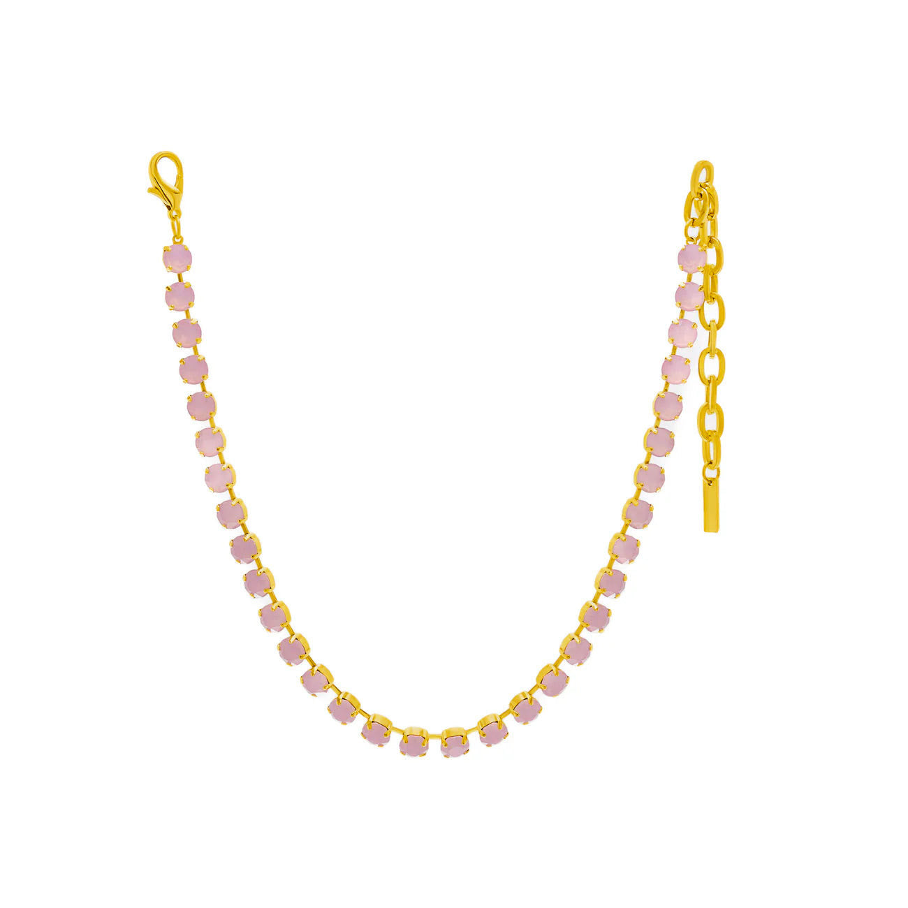 TOVA - The Oakland Necklace - Petal Pink