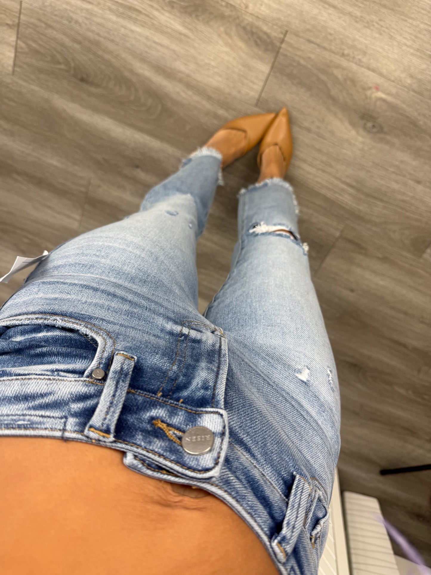 Risen Best Keepin' It Trendy Bootcut Jeans (Reg & Plus)