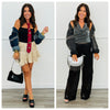 Denim Studded Bolero Shrug Jacket (Reg.) - 2 Colors