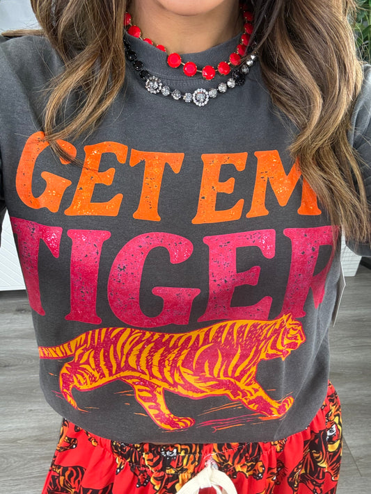 Get Em' Tiger Graphic Tee (Reg. and Plus)