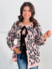 Pink Ribbon Tie Front Cardigan (Reg. and Plus)