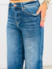 Risen Not Your Average Wide Leg Cuffed Jeans (Reg & Plus)