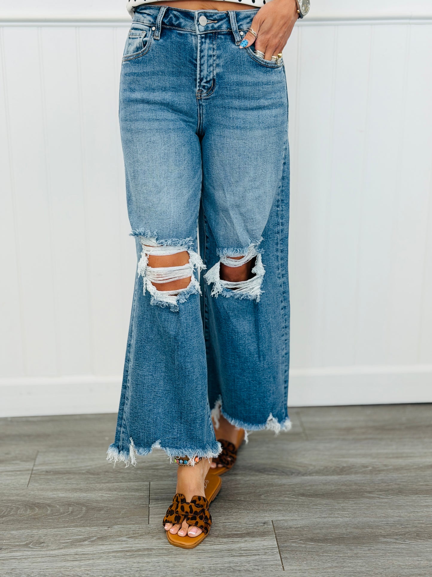 Risen Distressed Dream Jeans (Reg & Plus)