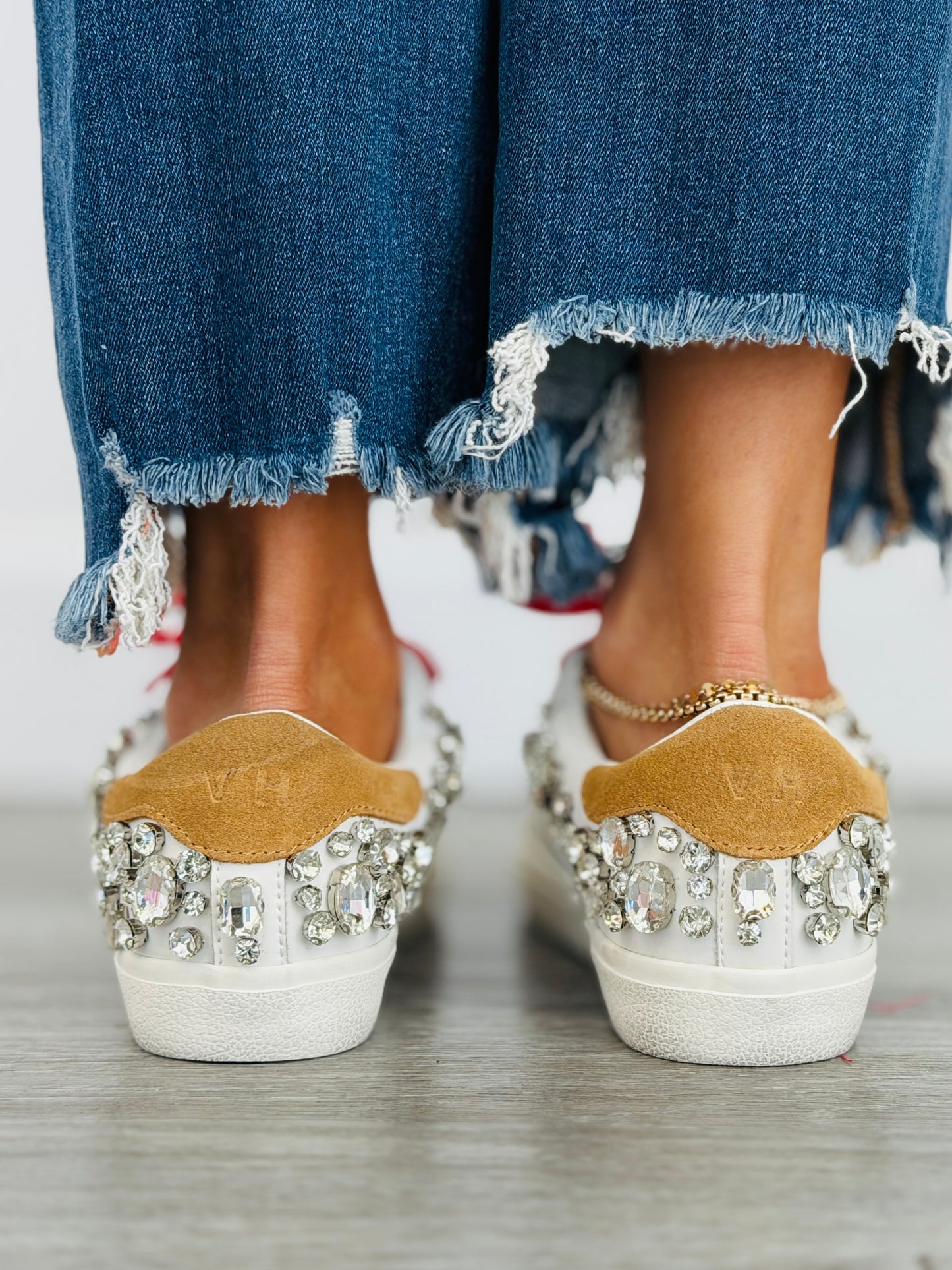 VH x WR Born To Shine Leopard Remix Sneakers