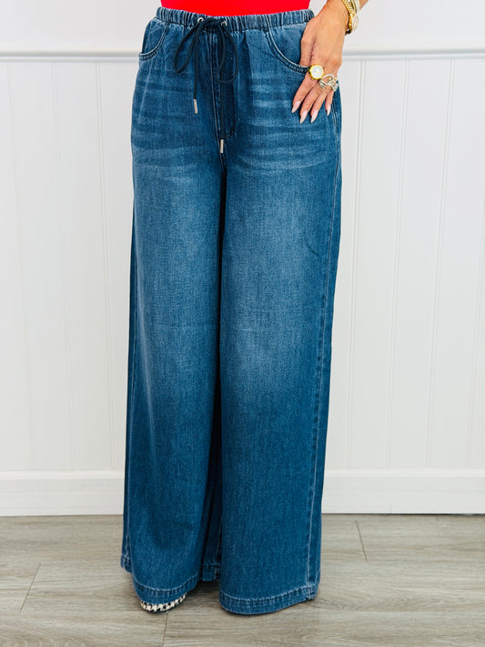Judy Blue Relaxed Rosie Palazzo Jeans (Reg. and Plus)