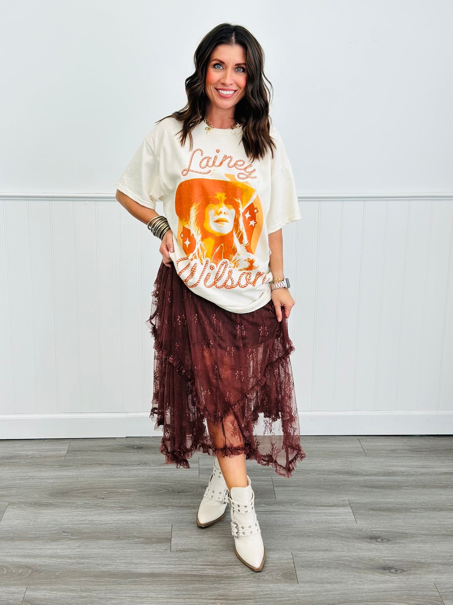 Lainey Wilson Graphic Tee (Reg. and Plus)