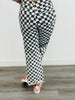 Victory Lap Checkered Jeans (Reg. and Plus)