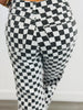 Victory Lap Checkered Jeans (Reg. and Plus)