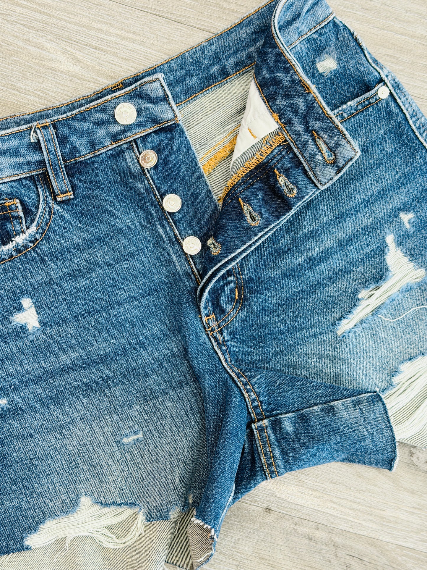 Judy Blue Medium Mia Rigid Magic Shorts (Reg. and Plus)