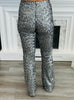 Silver Sequin Pull On Pants (Reg.)