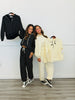 Cozy Micro Polka Dot Sweatshirt (Reg.) - 2 Colors