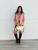 Khaki Quilted Zip Up Vest (Reg. and Plus)