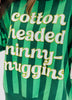 Queen Of Sparkles Licensed Striped 'Cotton Head Ninny Muggins' Sweater (Reg. & Plus)