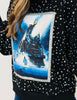 Queen Of Sparkles Licensed Black Rhinestone Polar Express Sweatshirt (Reg. & Plus)