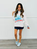 Queen Of Sparkles Licensed White Polar Express Train Mockneck Sweatshirt (Reg. & Plus)