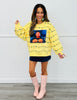 Queen Of Sparkles Licensed Yellow String Lights Clark Griswold Sweatshirt (Reg. & Plus)