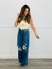 Judy Blue Downtown Darling Rigid Magic Straight Jeans (Reg. and Plus)