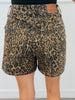 Judy Blue Lexi Leopard Rigid Magic Shorts (Reg. and Plus)