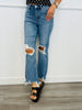 WR x Risen Medium Ready For Anything Crop Jeans  (Reg & Plus)