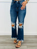 WR x Risen Dark Ready For Anything Crop Jeans (Reg & Plus)