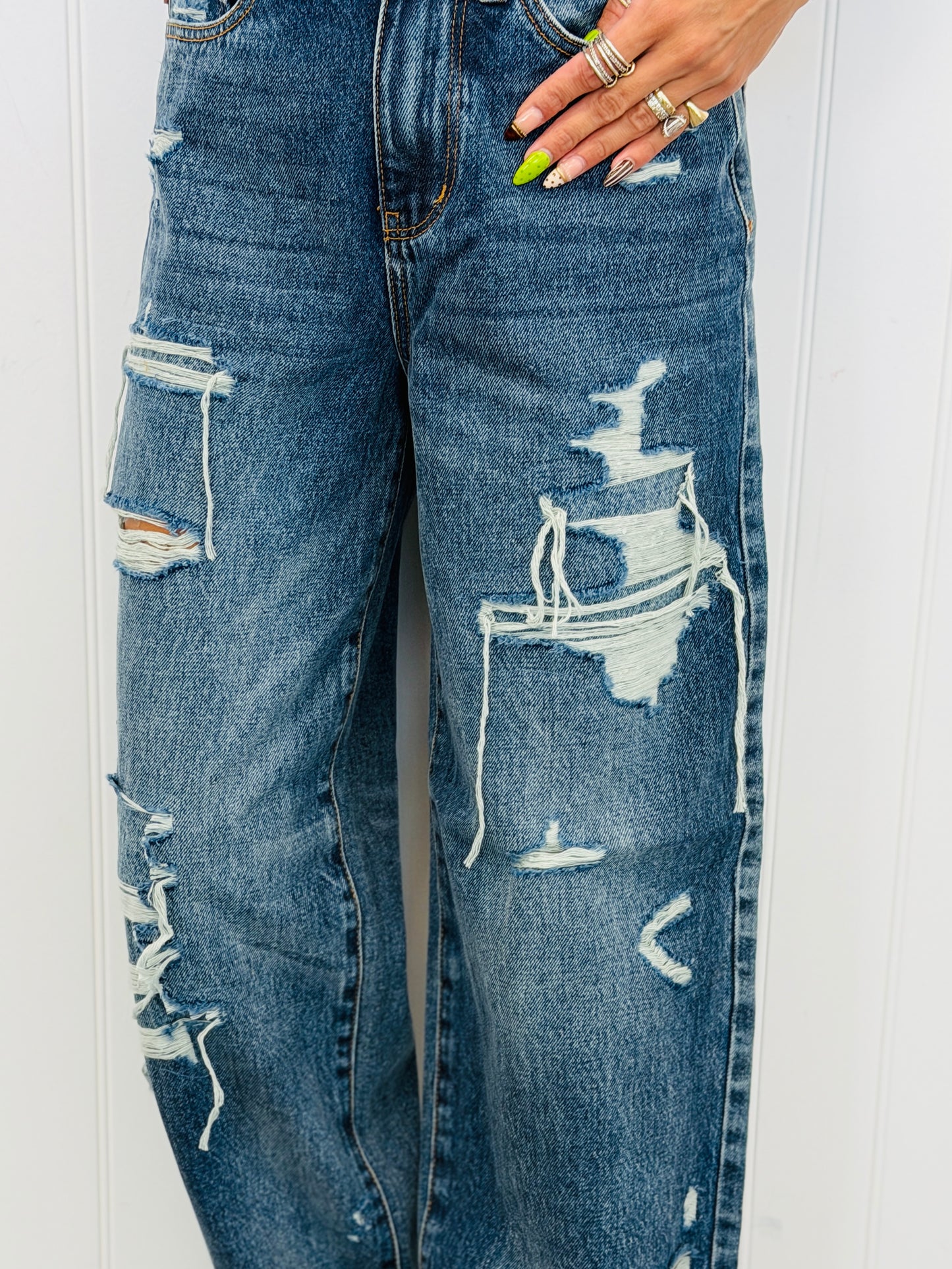 Judy Blue Baggy Baddie Jeans (Reg. and Plus)