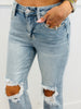 WR x Risen Light Ready For Anything Crop Jeans  (Reg & Plus)