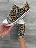 Leopard Sparkle On Sneakers