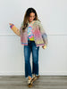 Rainbow Striped Sweater Cardigan (Reg.)