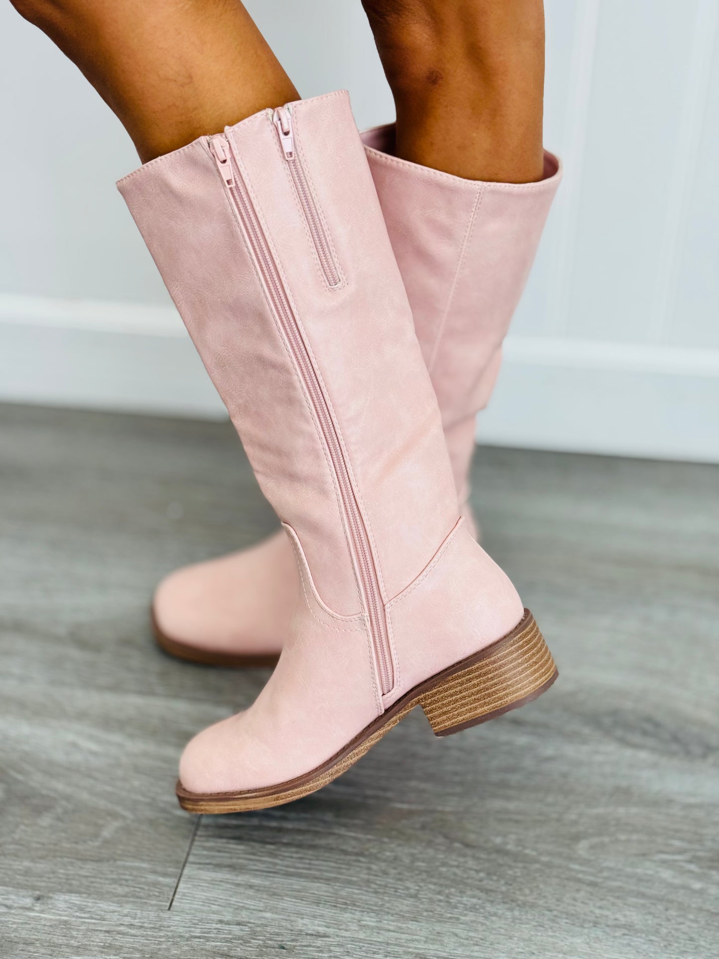 The Jojo Boots in Pink