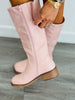 The Jojo Boots in Pink