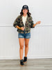 POL Olive Camo Button Down Jacket (Reg.)