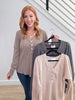 Andree Ribbed Long Sleeve Top (Reg.)- 3 Colors