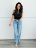Judy Blue Rigid Rose Straight Jeans(Reg. and Plus)