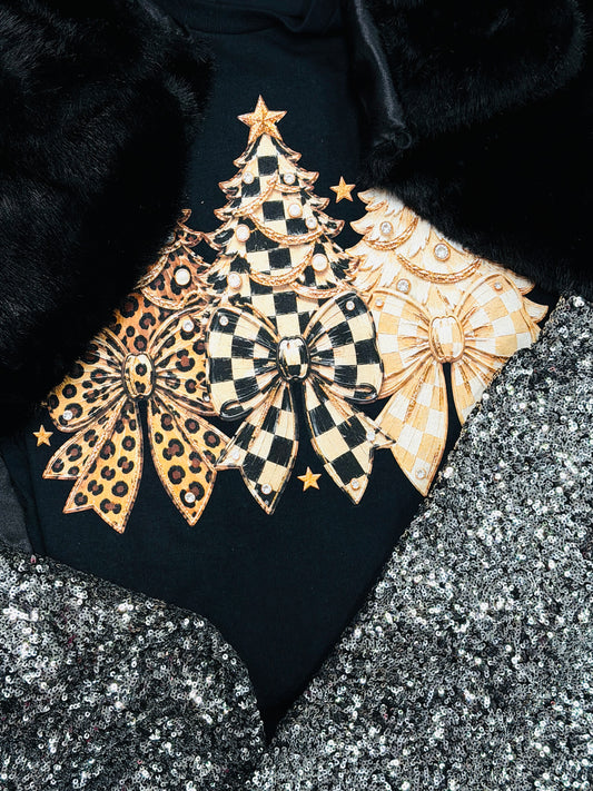 Merry & Wild Christmas Tree Tee (Reg. and Plus)
