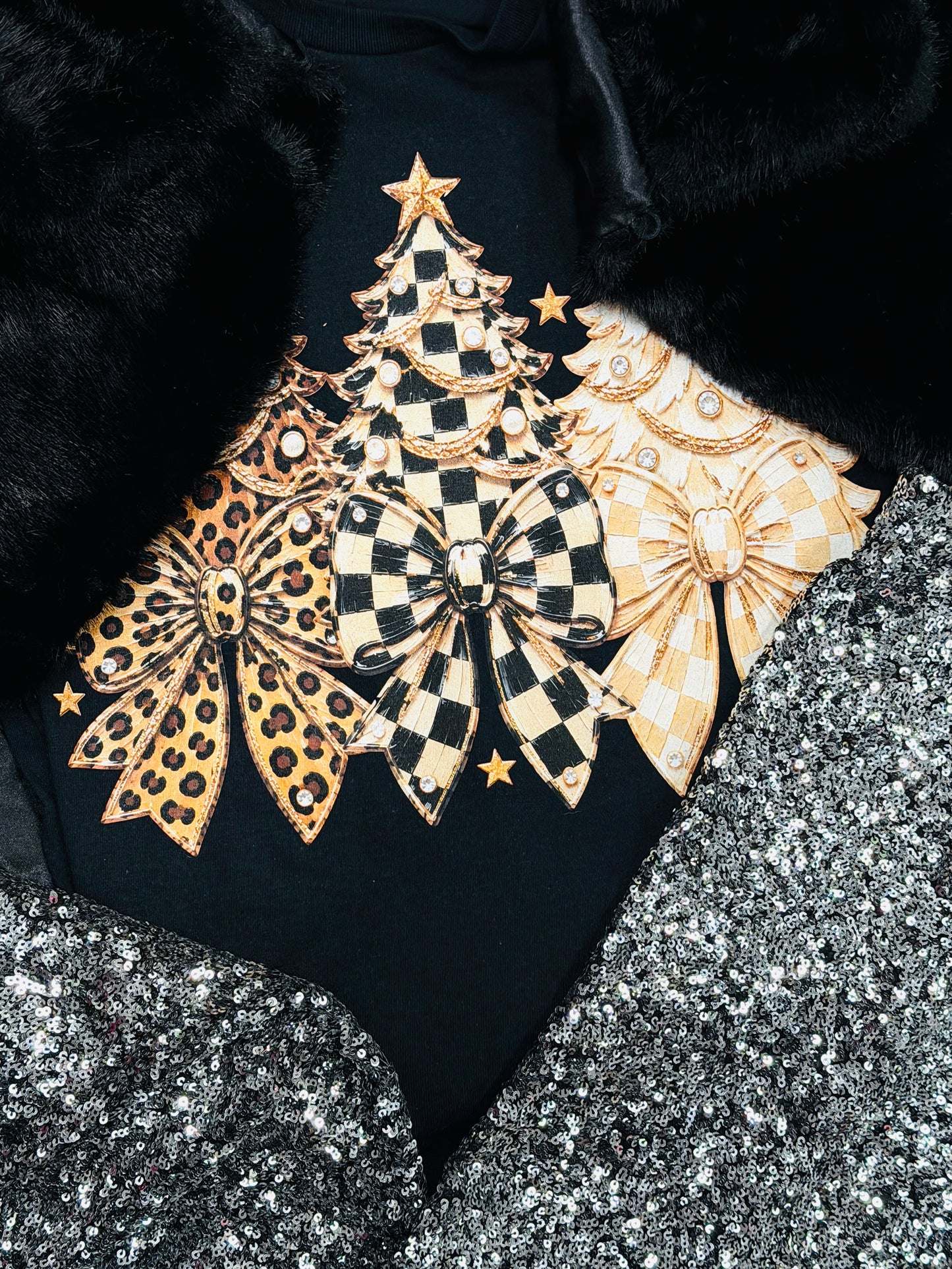 Merry & Wild Christmas Tree Tee (Reg. and Plus)