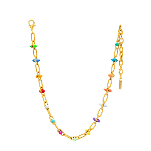 TOVA - The Ivey Necklace - Rainbow