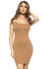 Seamless Cami Mini Dress (OS & Plus)- 6 Colors