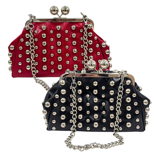Urban Edge Studded Handbag (2 colors)