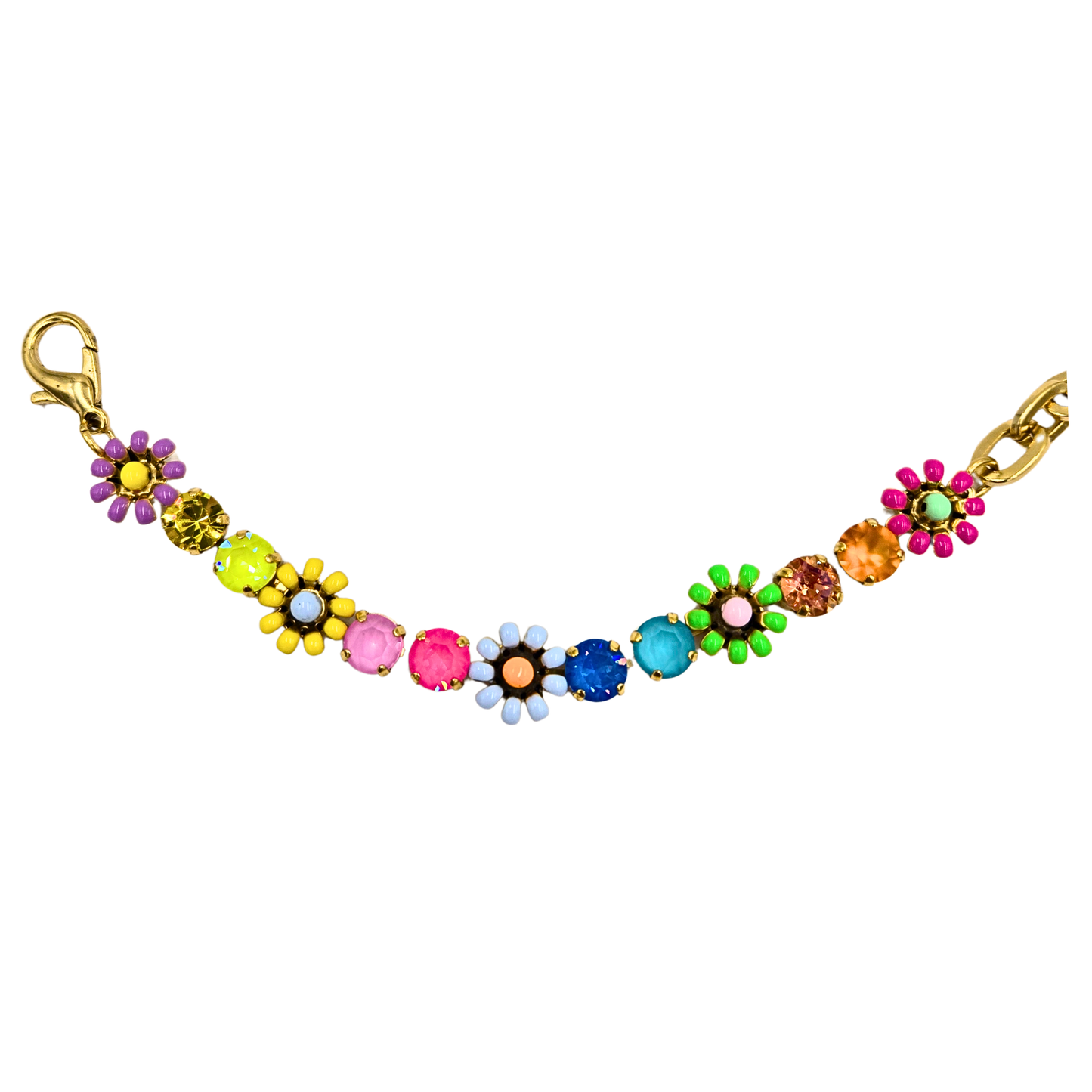 TOVA - Flower Power Enamel Bracelet