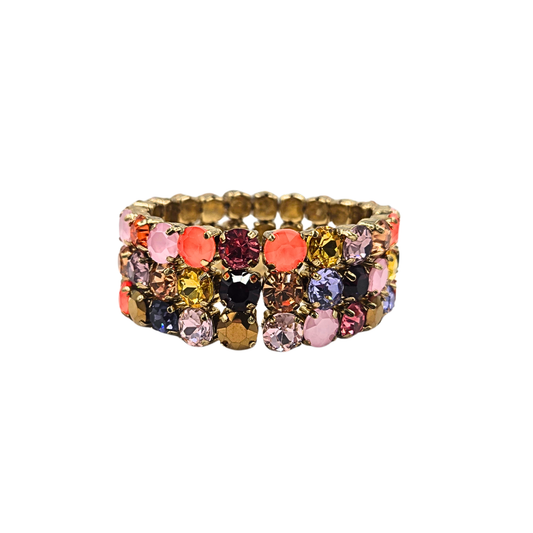 SIENNA - Sadie 3 Strand Bracelet in Sunset Glow