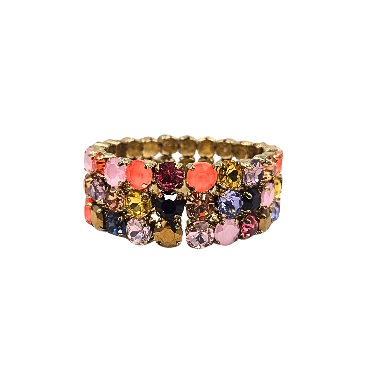 SIENNA - Sadie 3 Strand Bracelet in Sunset Glow