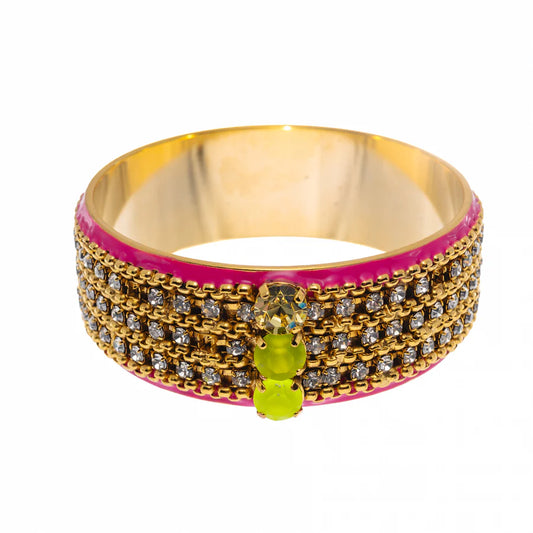 TOVA- Kerry Bangle Large- Pink