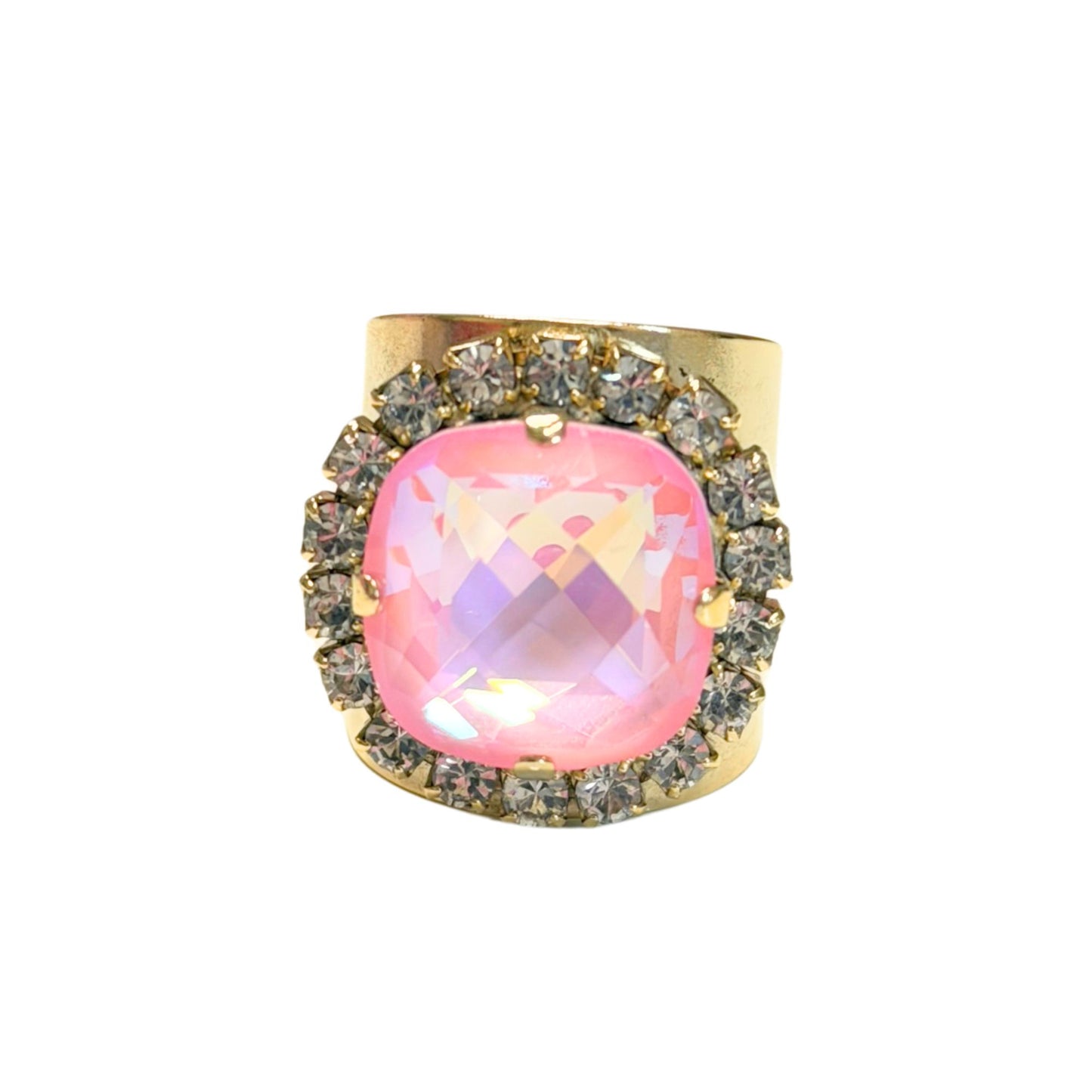 TOVA - The Cambrie Ring in Ultra Petal Pink