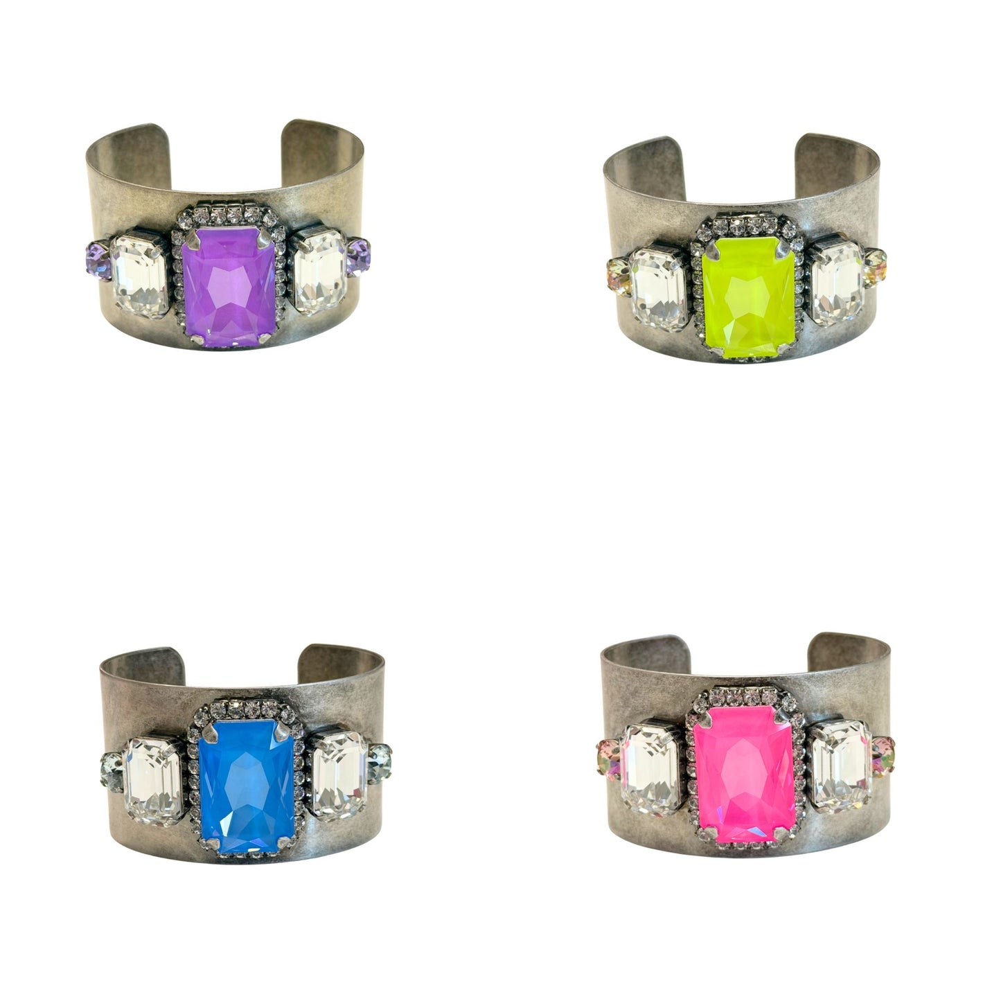 TOVA - The Glenn Bracelet in Antique Silver - Electrics (4 Colors)